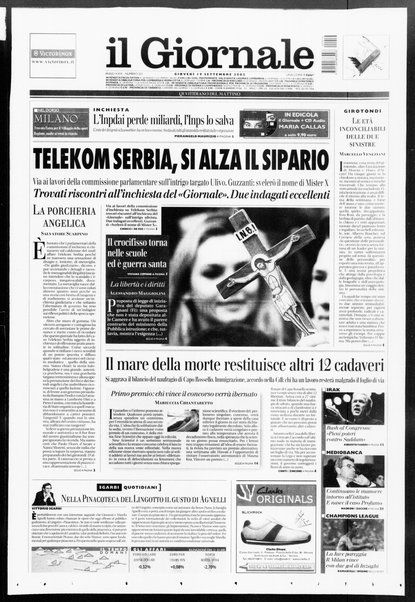 Il giornale : quotidiano del mattino